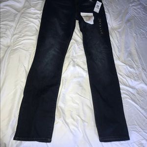 Women’s dark blue bootcut jeans